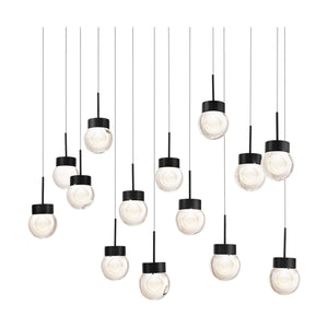 Double Bubble 14-Light 41.8" LED Linear Multi Pendant