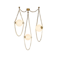 Petra 3 Light LED Chandelier