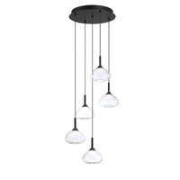Luce 5-Light LED Pendant Pan
