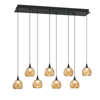 Oriana 8-Light LED Rectangular Pan (Glass Style "A")