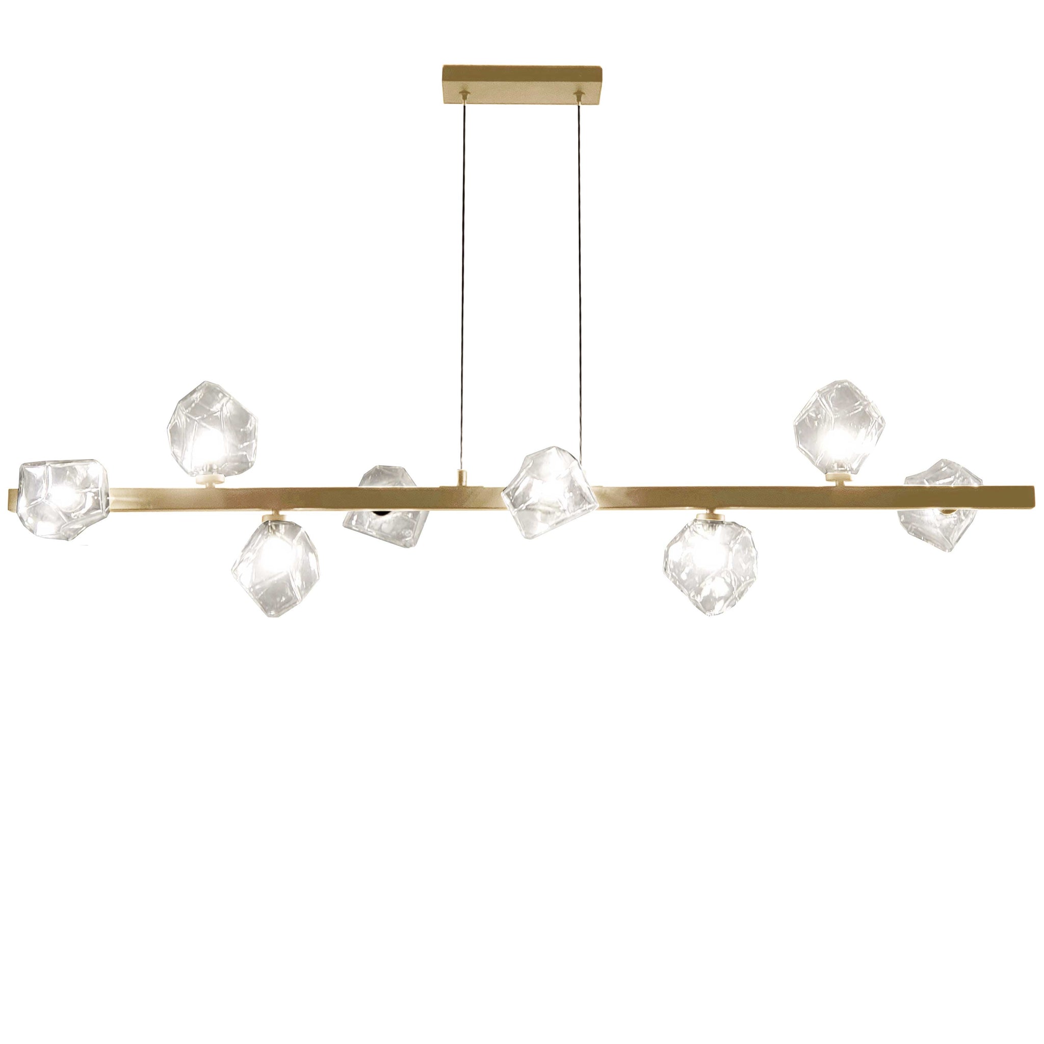 Pearlene 8-Light Linear Suspension