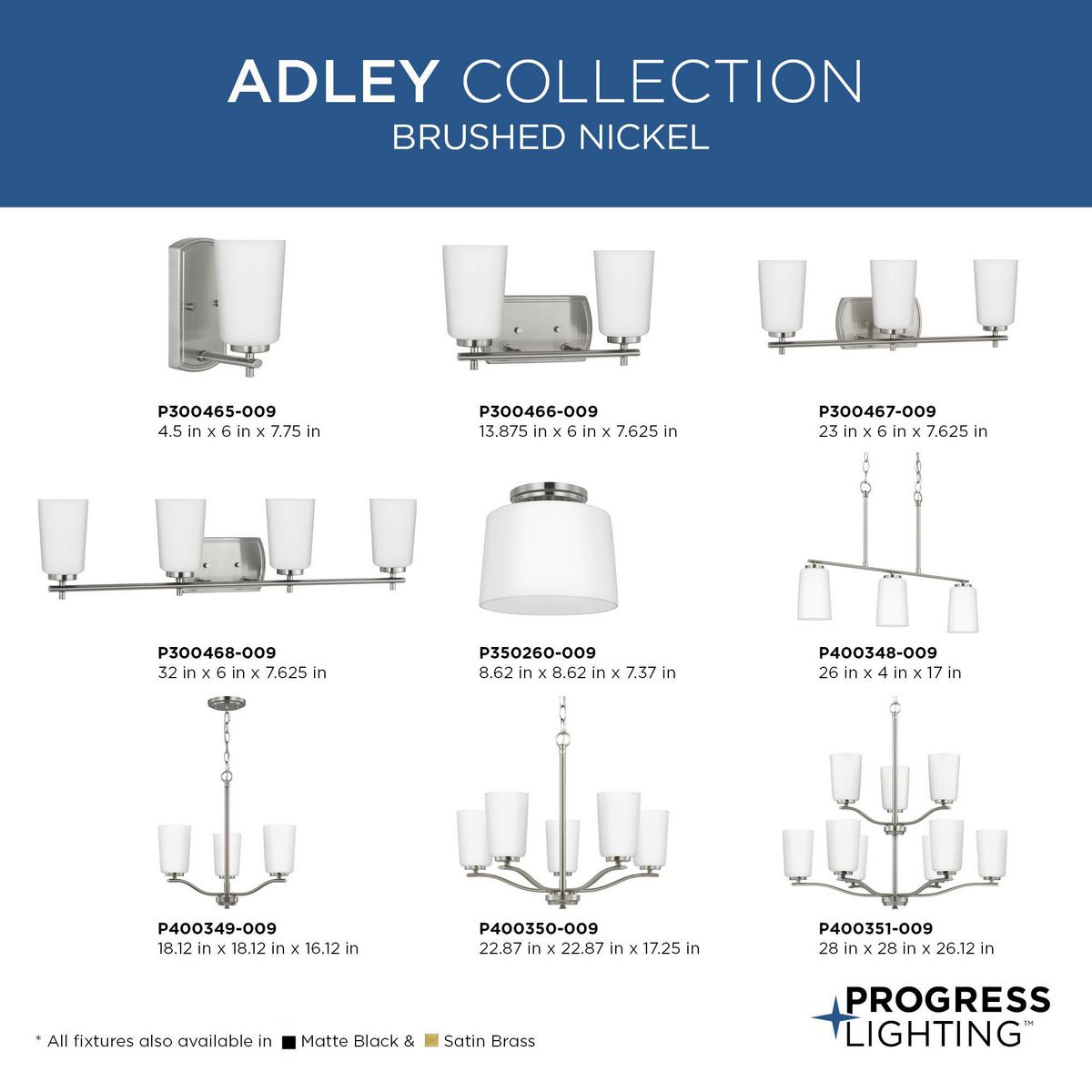 Adley 3-Light Chandelier