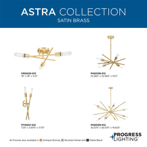 Astra 3-Light Close-to-Ceiling