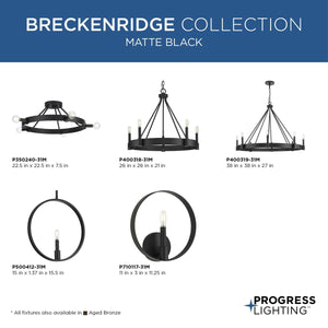 Breckenridge 5-Light Close-to-Ceiling