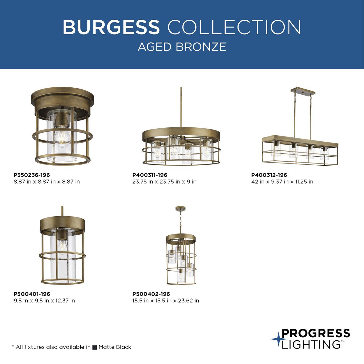 Burgess 1-Light Mini Pendant