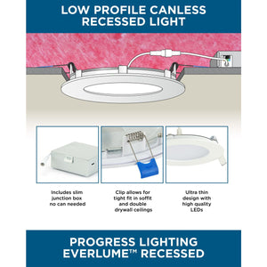 Everlume 6" LED 1-Light Recessed Downlight 5CCT