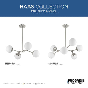 Haas 4-Light Chandelier