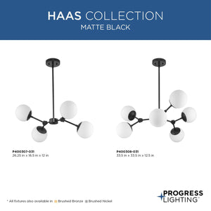 Haas 4-Light Chandelier