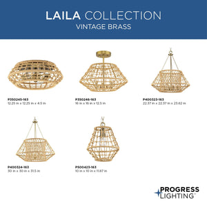 Laila 2-Light Close-to-Ceiling