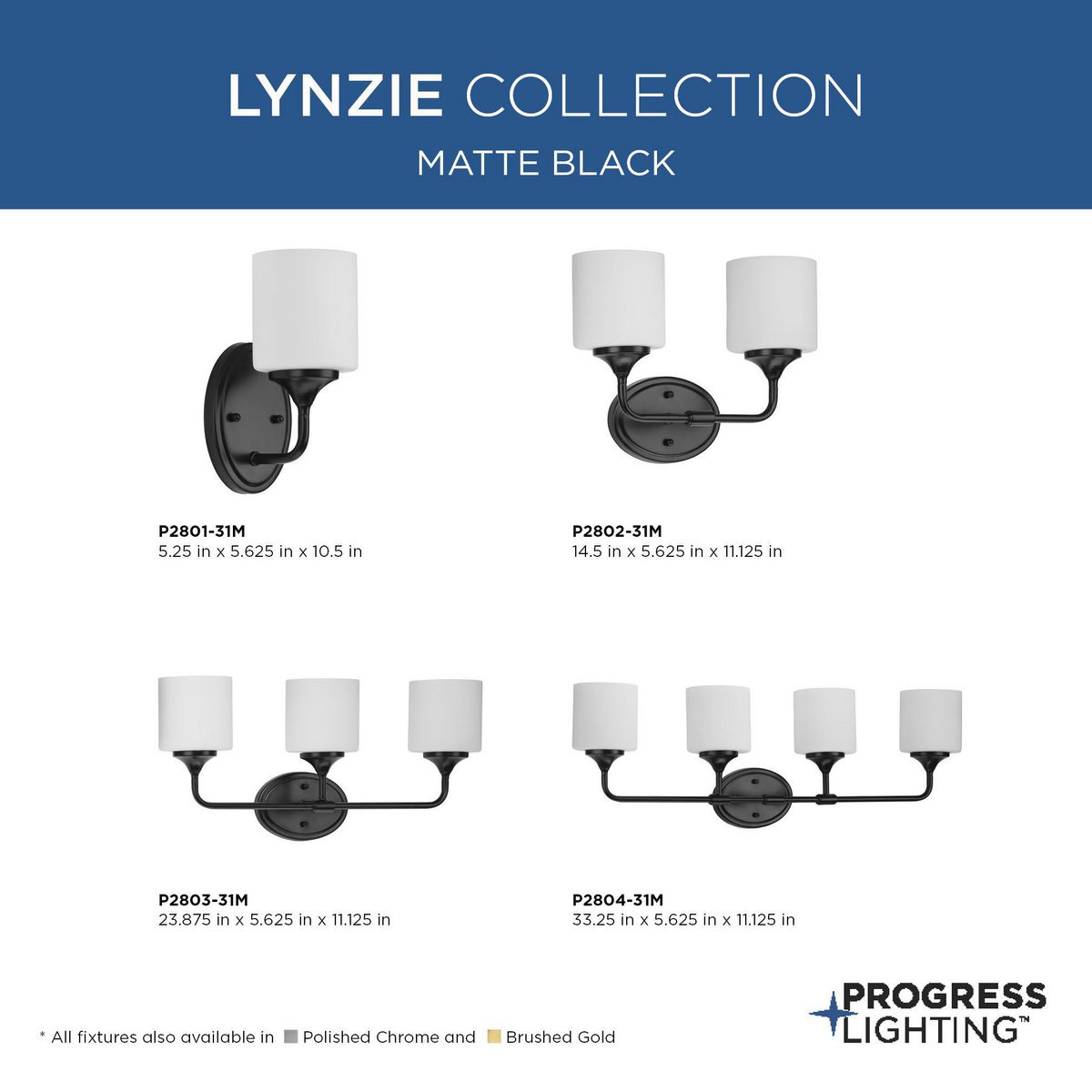 Lynzie 1-Light Bath & Vanity