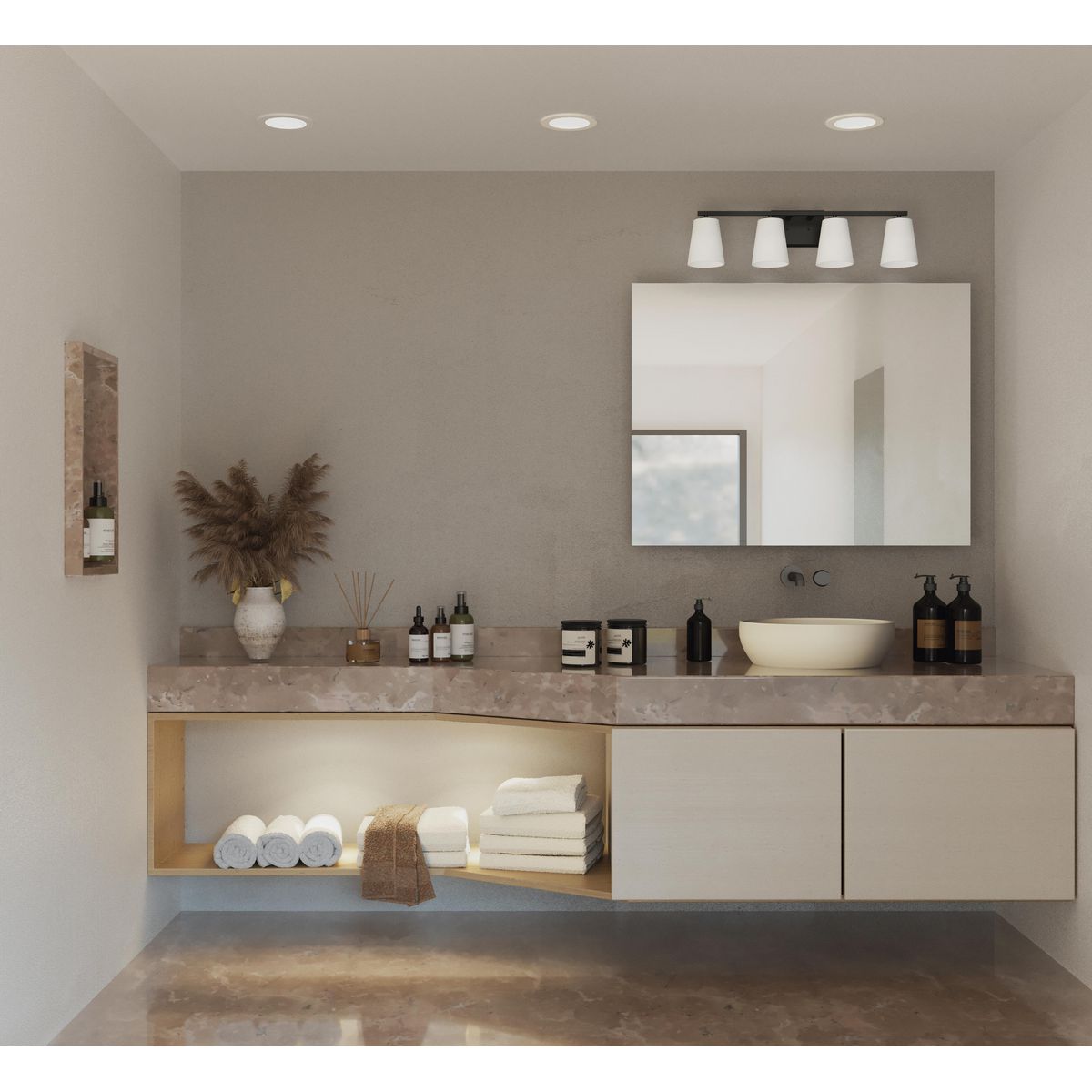Vertex 4-Light Bath & Vanity