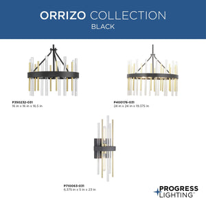 Orrizo 3-Light Close-to-Ceiling