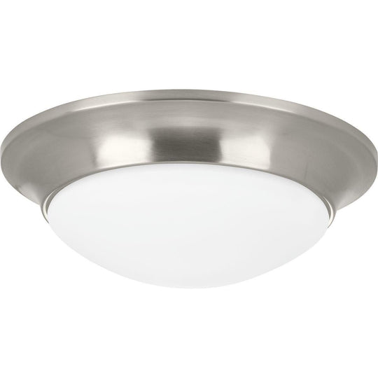 Etched Glass Flush Mount