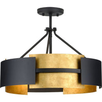 Lowery 3-Light Close-to-Ceiling