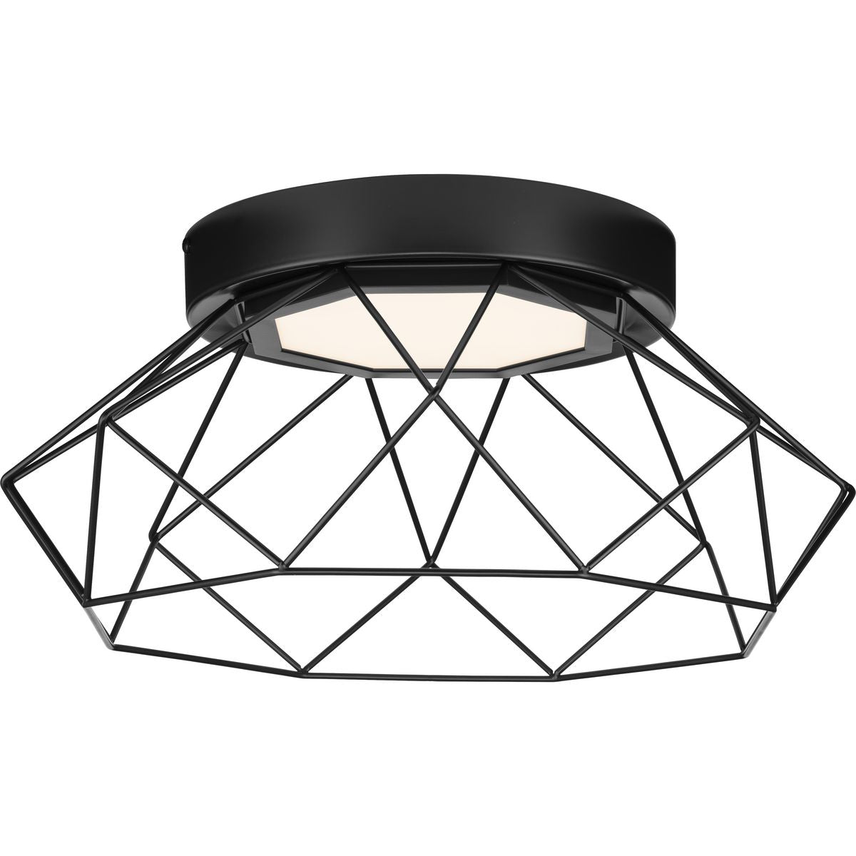 Geodesic LED 3-Light Close-to-Ceiling
