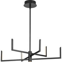 Pivot LED 6-Light Chandelier