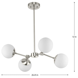 Haas 4-Light Chandelier