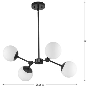 Haas 4-Light Chandelier