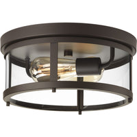 Gunther 2-Light Outdoor Flush Mount