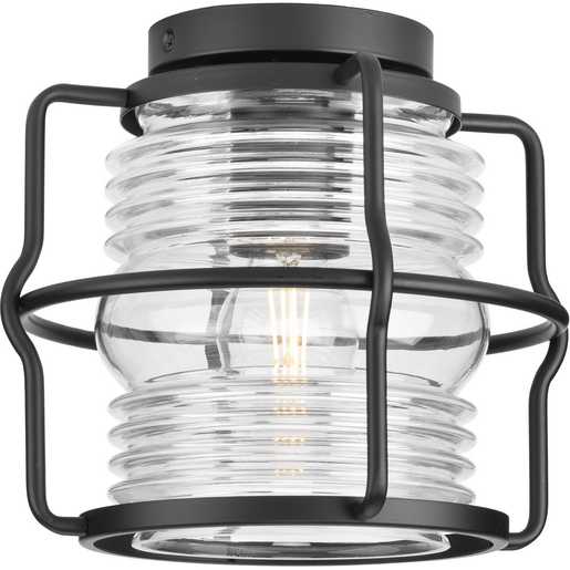 Keegan 1-Light Outdoor Flush Mount