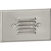 LED Louvered 1-Light Step Light
