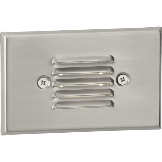 LED Louvered 1-Light Step Light