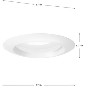 Intrinsic 4" 1-Light Eyeball Recessed Trim