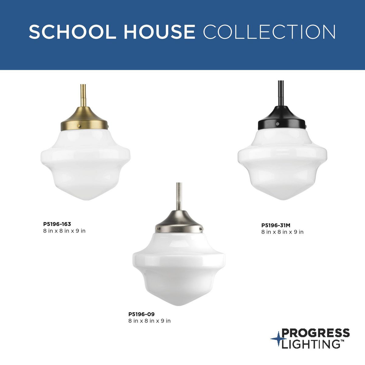 School House 1-Light Pendant