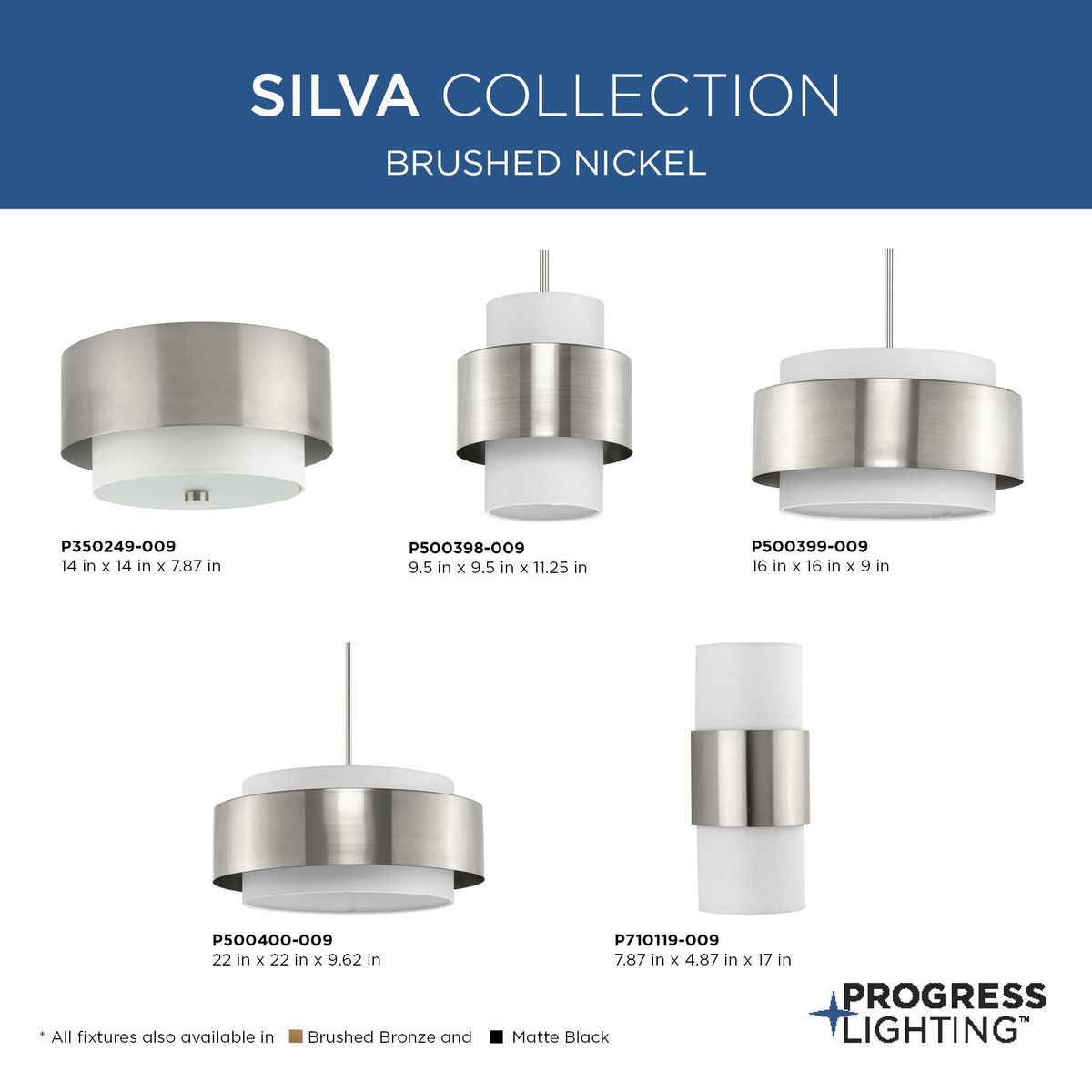 Silva 2-Light Close-to-Ceiling