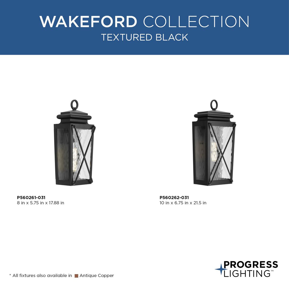 Wakeford 1-Light Outdoor Wall Light