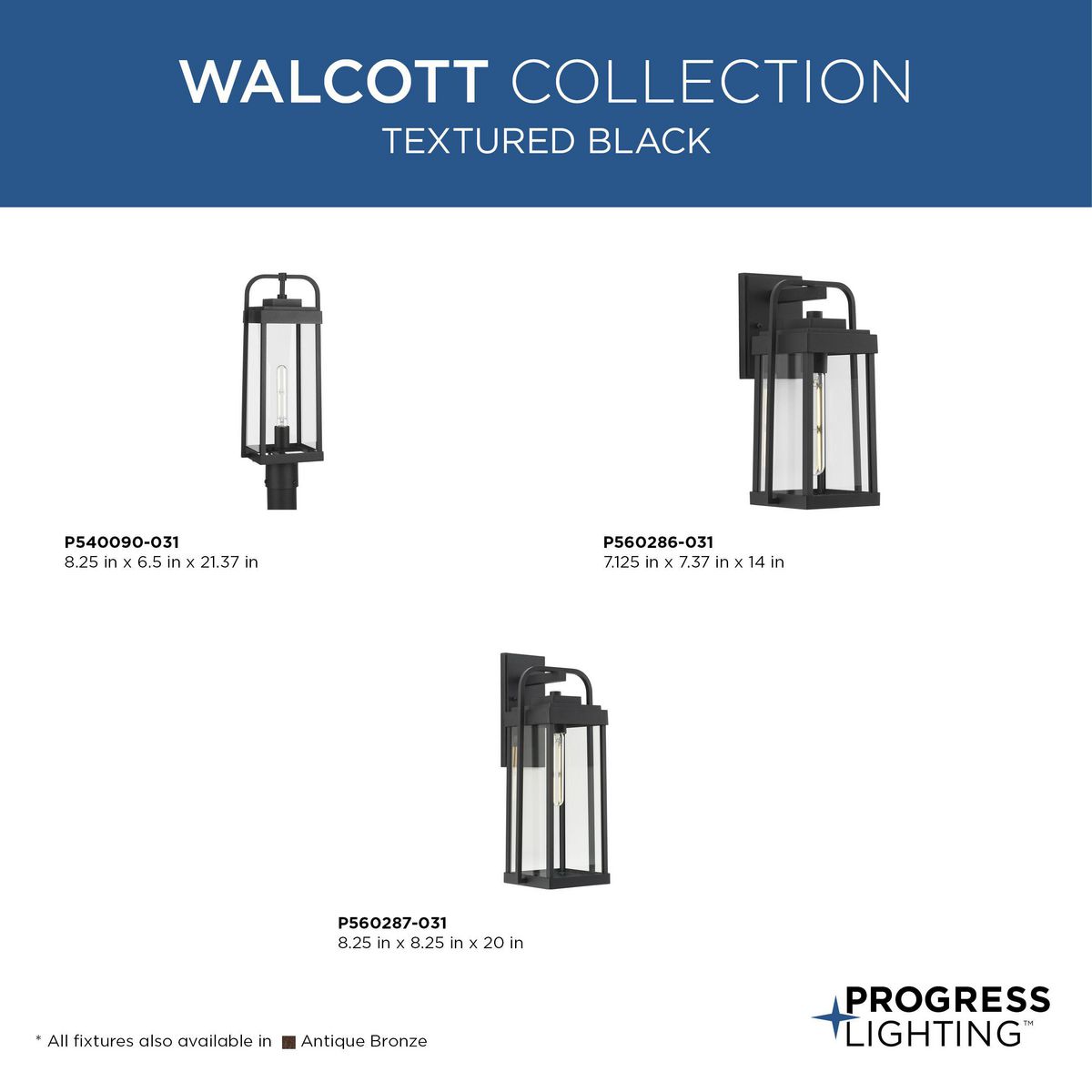 Walcott 1-Light Outdoor Wall Light