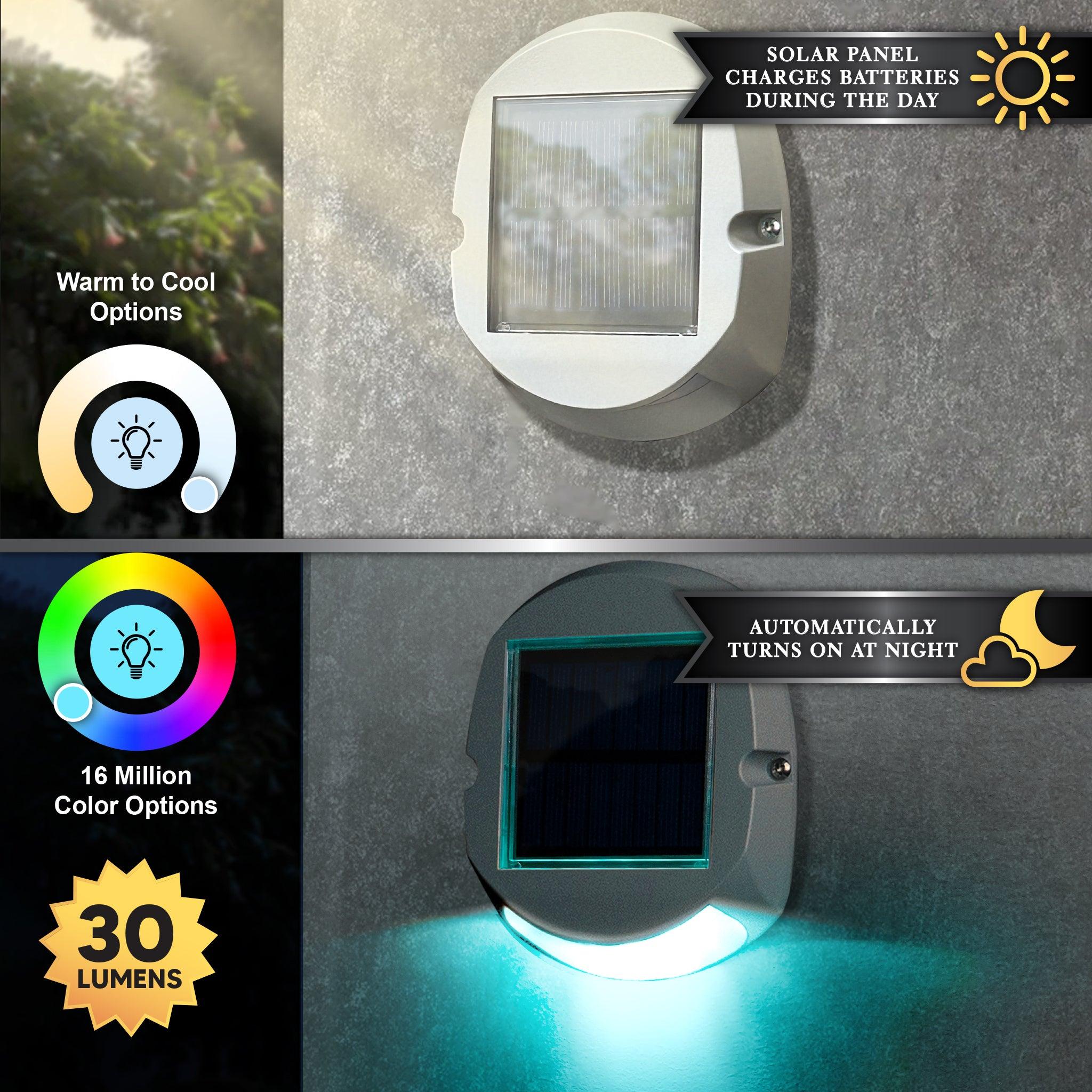 Portland Smart Solar Driveway/Wall Light