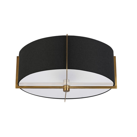 Preston 3-Light Semi-Flush Mount