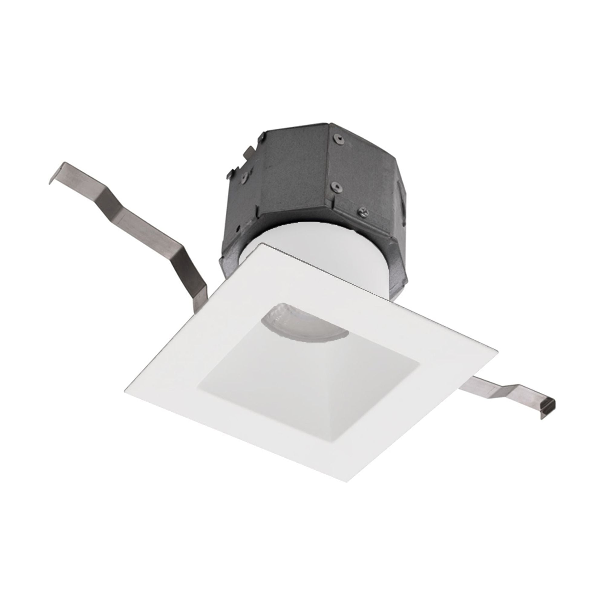 Pop-in 4" LED 5-CCT Square Remodel Recessed Kit