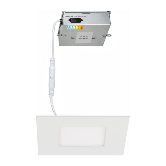 Lotos 6" LED 5-CCT Square Recessed Kit