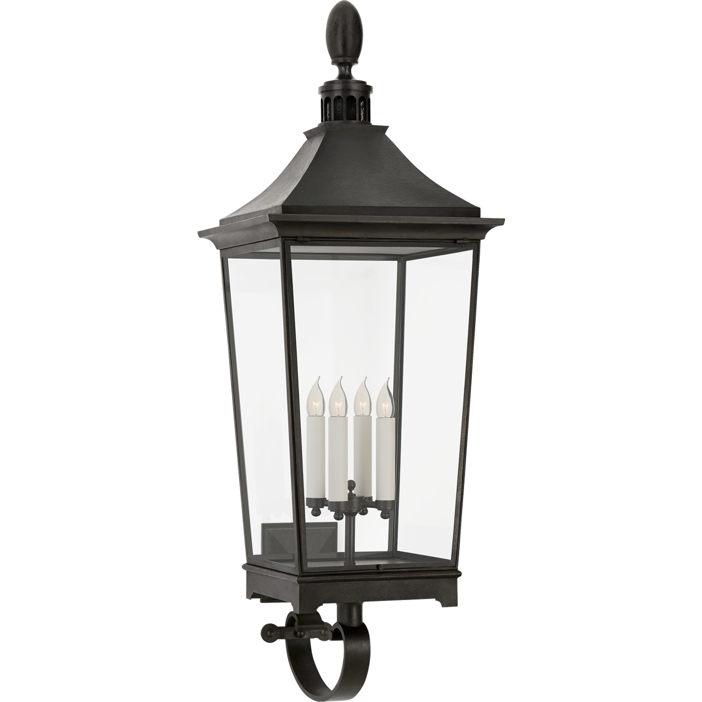 Rosedale Classic Large Tall Bracketed Wall Lantern