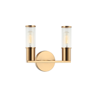 Klarice 2-Light 10" x 9.5" Wall Sconce