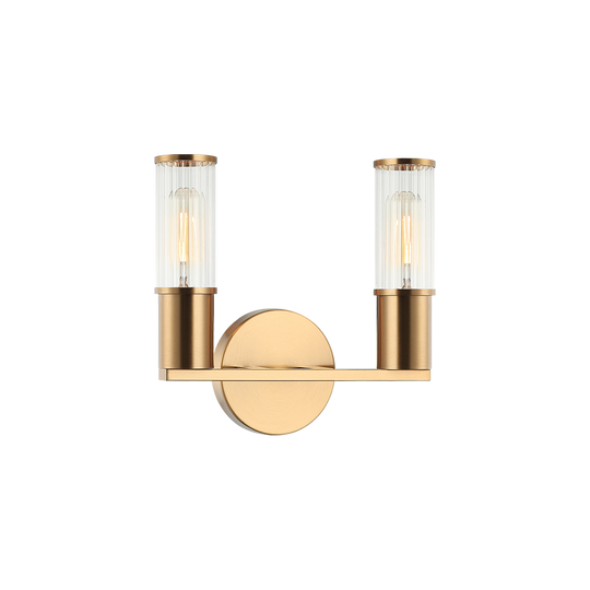 Klarice 2-Light 10" x 9.5" Wall Sconce