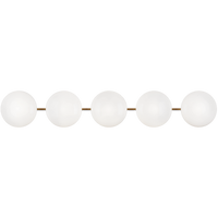 Pearlesque 5-Light 38" Wall Sconce