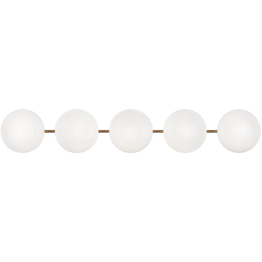 Pearlesque 5-Light 38" Wall Sconce
