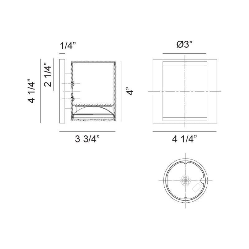 Tubular 1-Light Wall Sconce