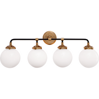 Bistro Four Light Bath Sconce