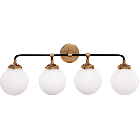Bistro Four Light Bath Sconce