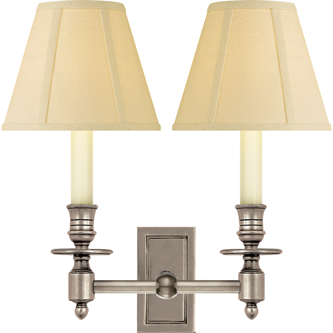 French Double Library Sconce