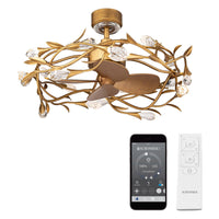 Secret Garden 32" LED Smart Fandelier
