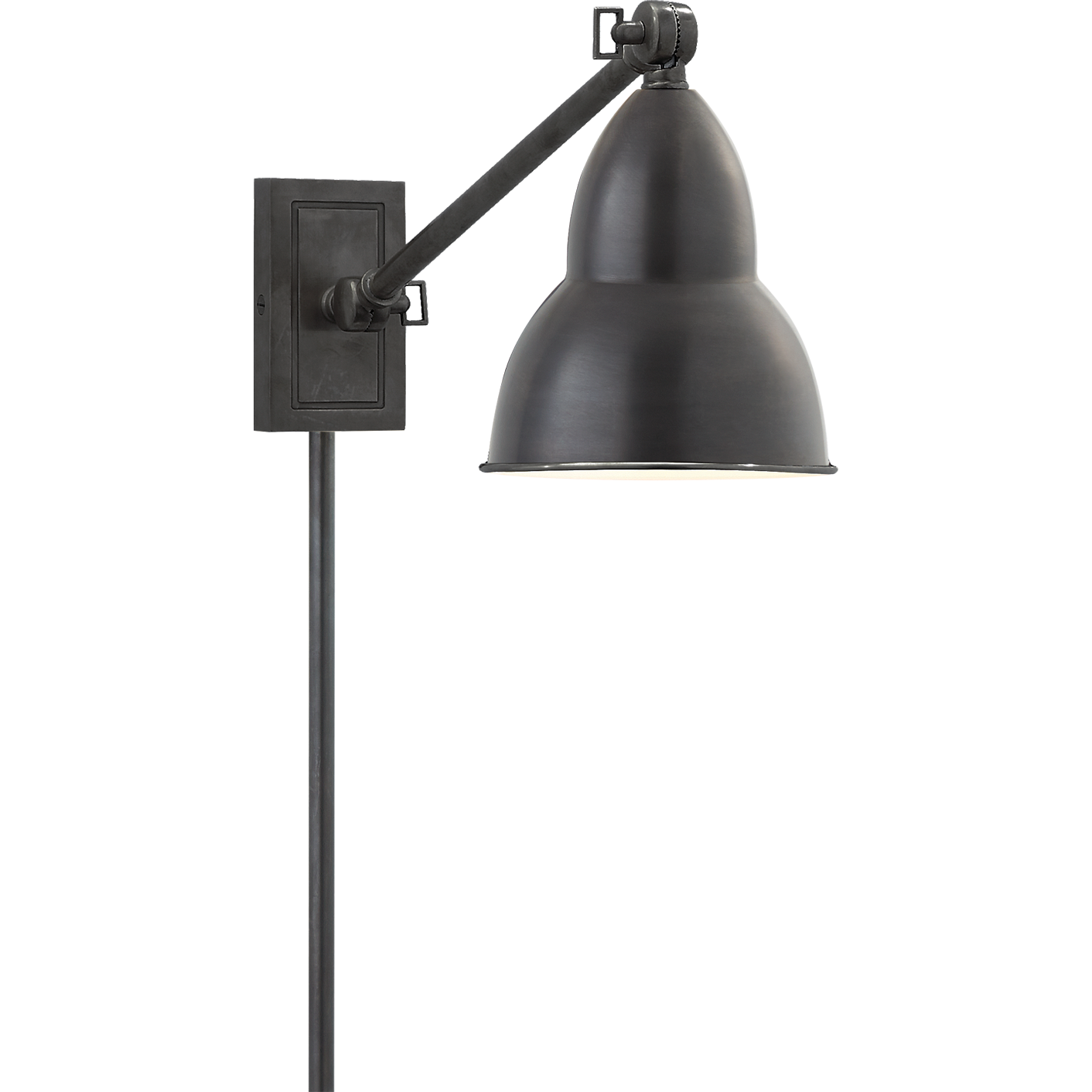 French Library Single Arm Wall Lamp