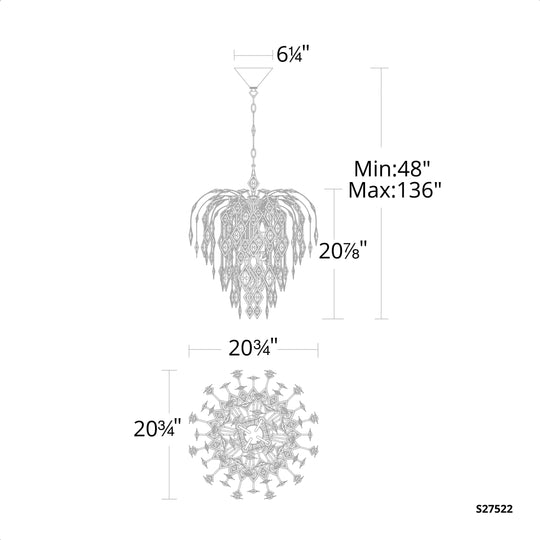 Laureline 4-Light Chandelier