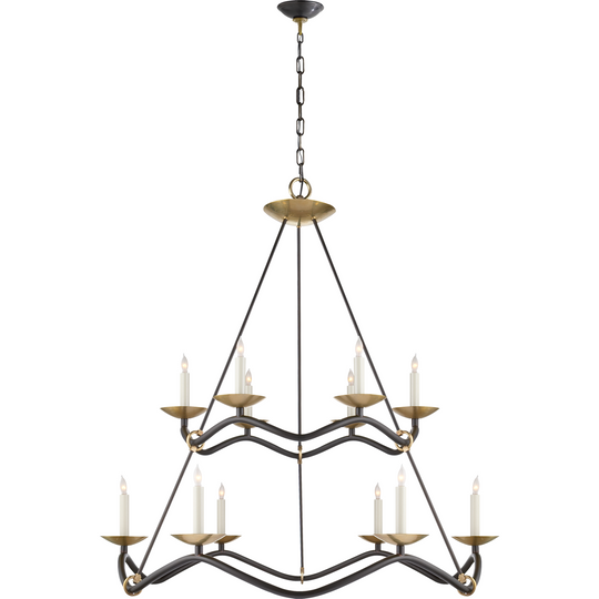 Choros Two-Tier Chandelier