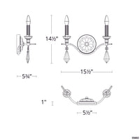 Tempest 2-Light Wall Sconce
