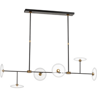 Calvino Large Linear Chandelier